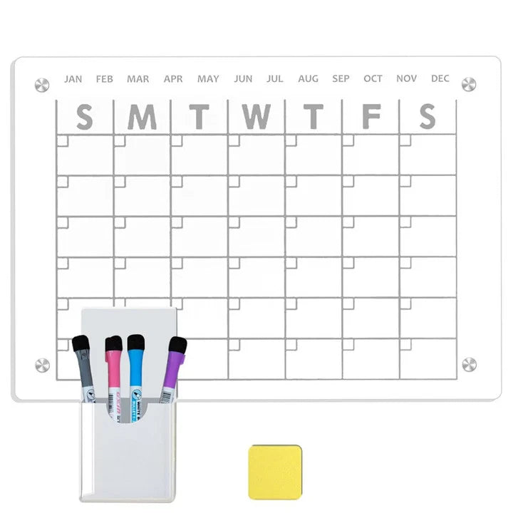 Magnetic Fridge Calendar