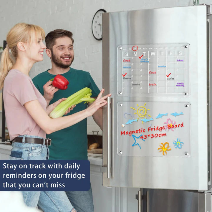 Magnetic Fridge Calendar