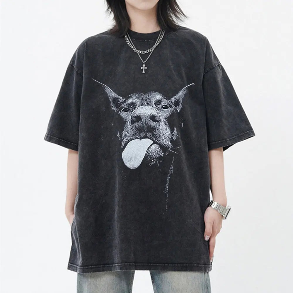 Dobermann Washed T-Shirt