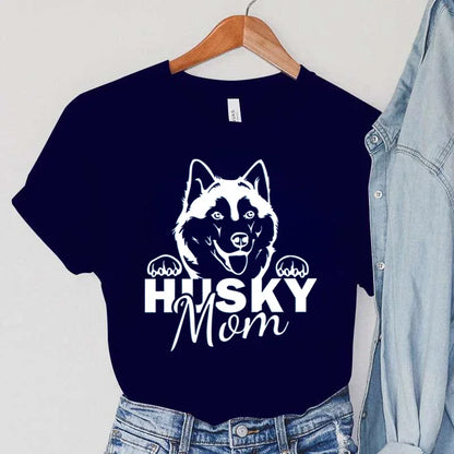 Husky Mom T-Shirt