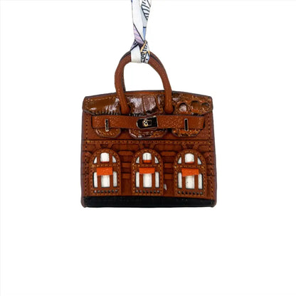 Birkin Faubourg Inspired Mini Handbag Charm