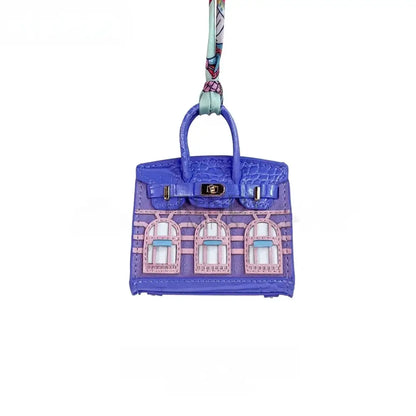 Birkin Faubourg Inspired Mini Handbag Charm