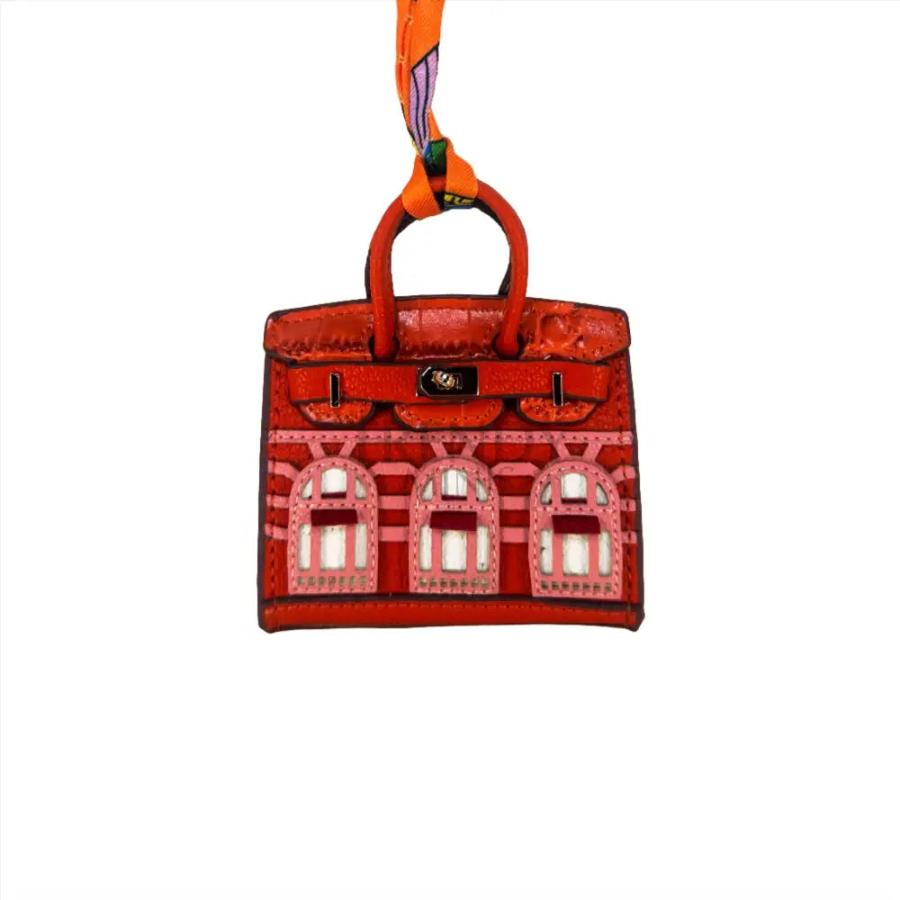 Birkin Faubourg Inspired Mini Handbag Charm