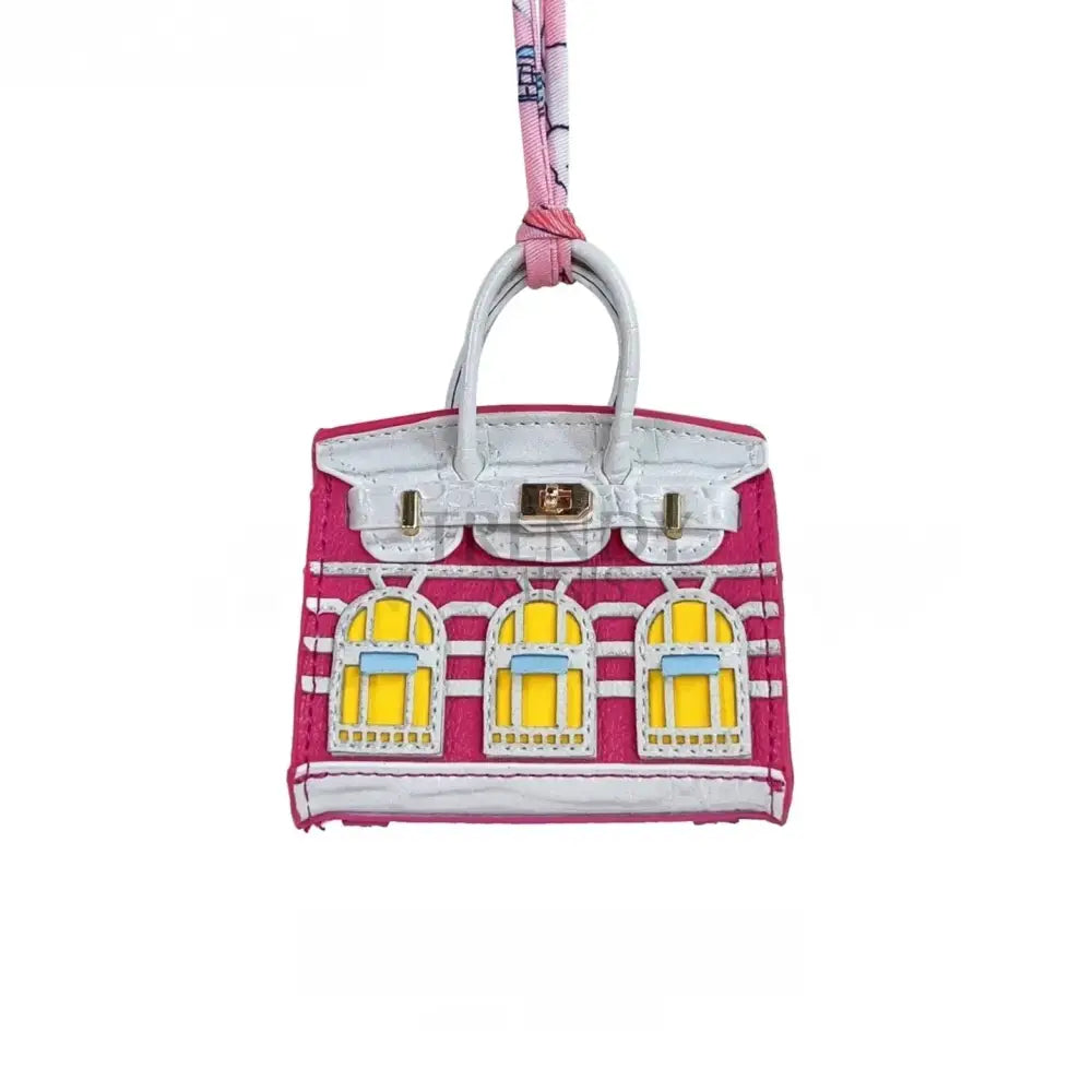 Birkin Faubourg Inspired Mini Handbag Charm