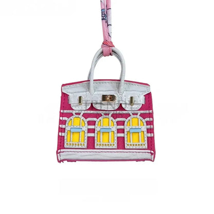 Birkin Faubourg Inspired Mini Handbag Charm