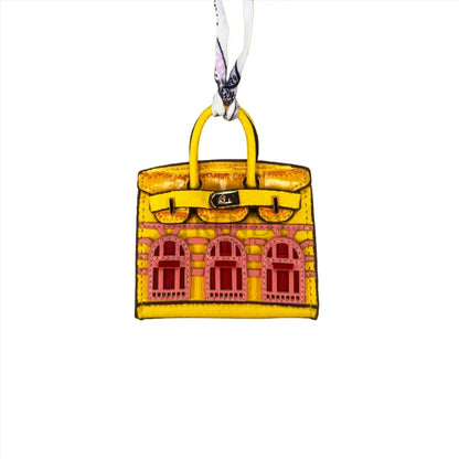 Birkin Faubourg Inspired Mini Handbag Charm