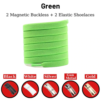 MAGNETIC NO-TIE SHOELACES