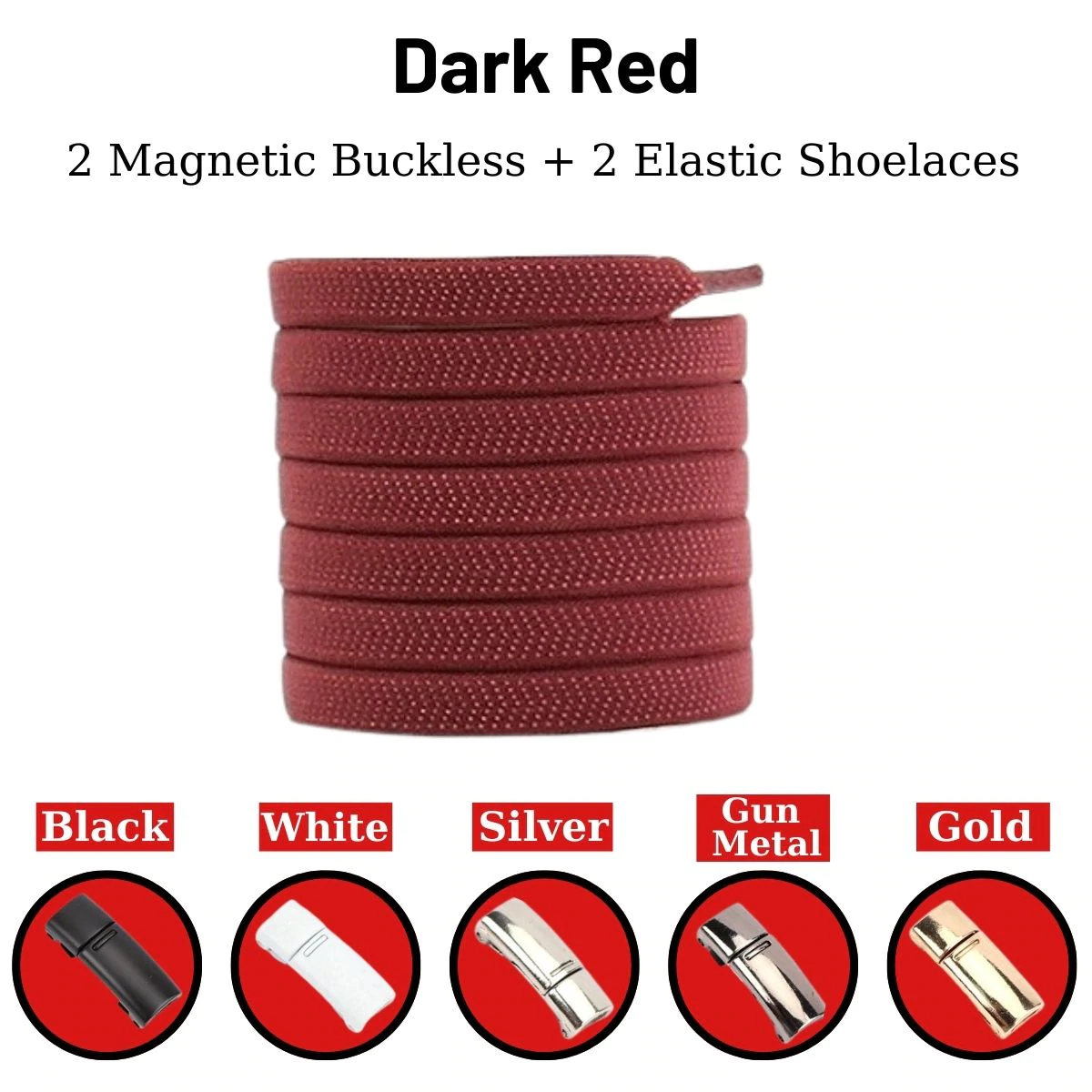 MAGNETIC NO-TIE SHOELACES