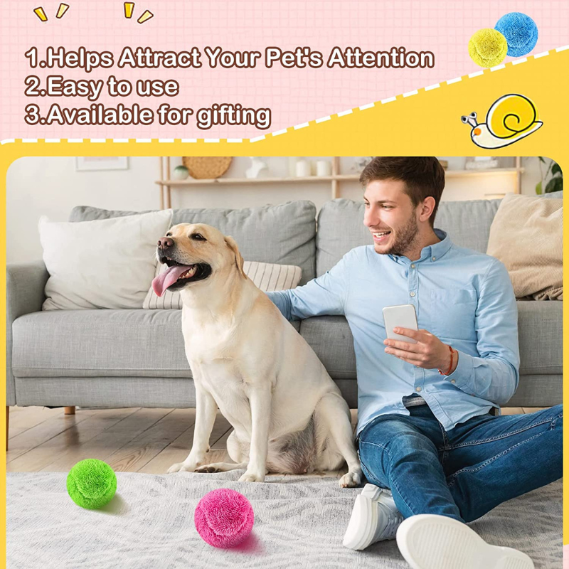 Active Pet Rolling Ball (4 Colors Included)