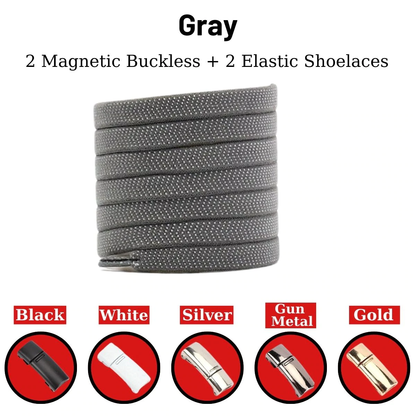 MAGNETIC NO-TIE SHOELACES