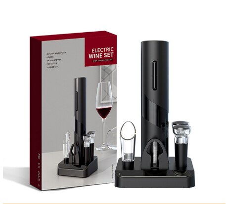 Electric Wine Bottle Opener Set