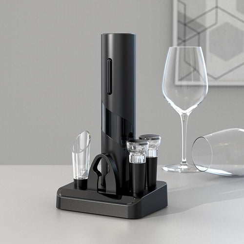 Electric Wine Bottle Opener Set