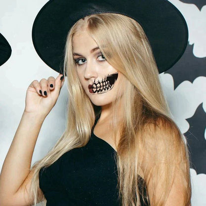 Halloween Prank Makeup Tatoo