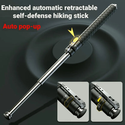 Retractable Self-Defense Hiking Stick