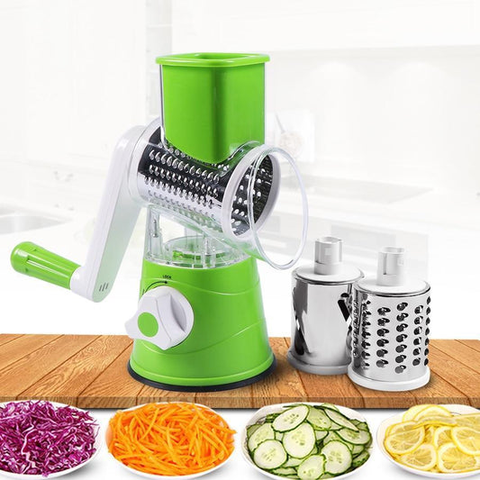 Multi-function Rotating Grater Vegetable Fruit Cutter